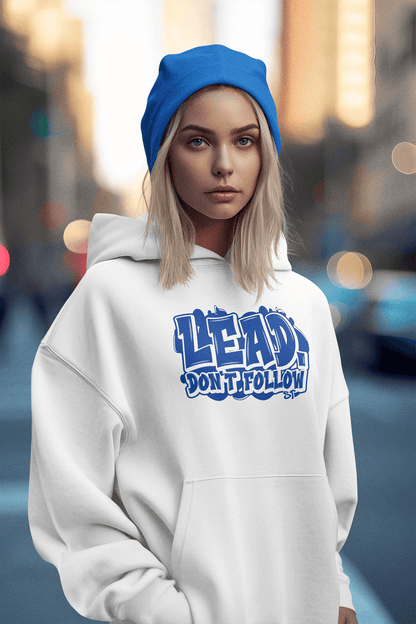 Lead, Don`t Follow - Sweat à capuche surdimensionné lourd de qualité supérieure 380 GSM