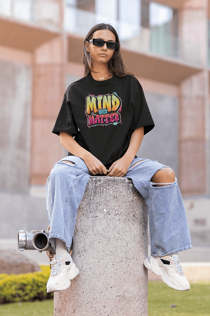 Mind over Matter - Premium Heavy Oversized Teez 240 GSM