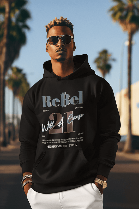 ReBel 21 - Premium Heavy Oversized Hoodie 380 GSM