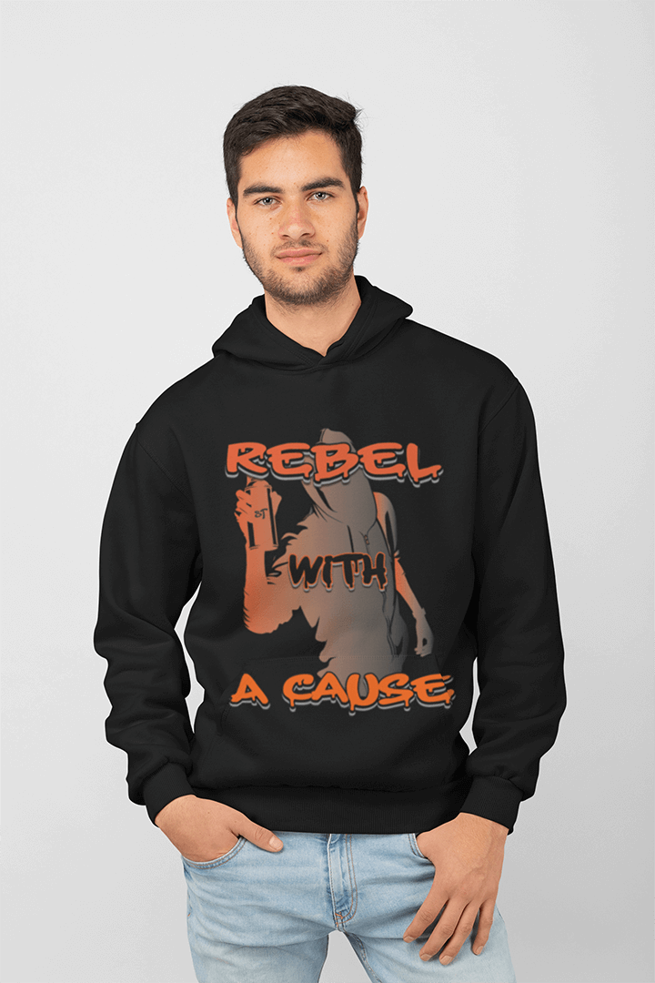 Rebel With a Cause - Premium Heavy Oversized Hoodie 380 GSM