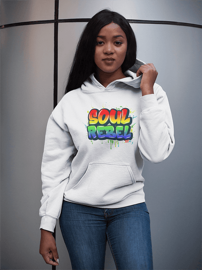 Soul Rebel - Sweat à capuche biologique haut de gamme 280 GSM