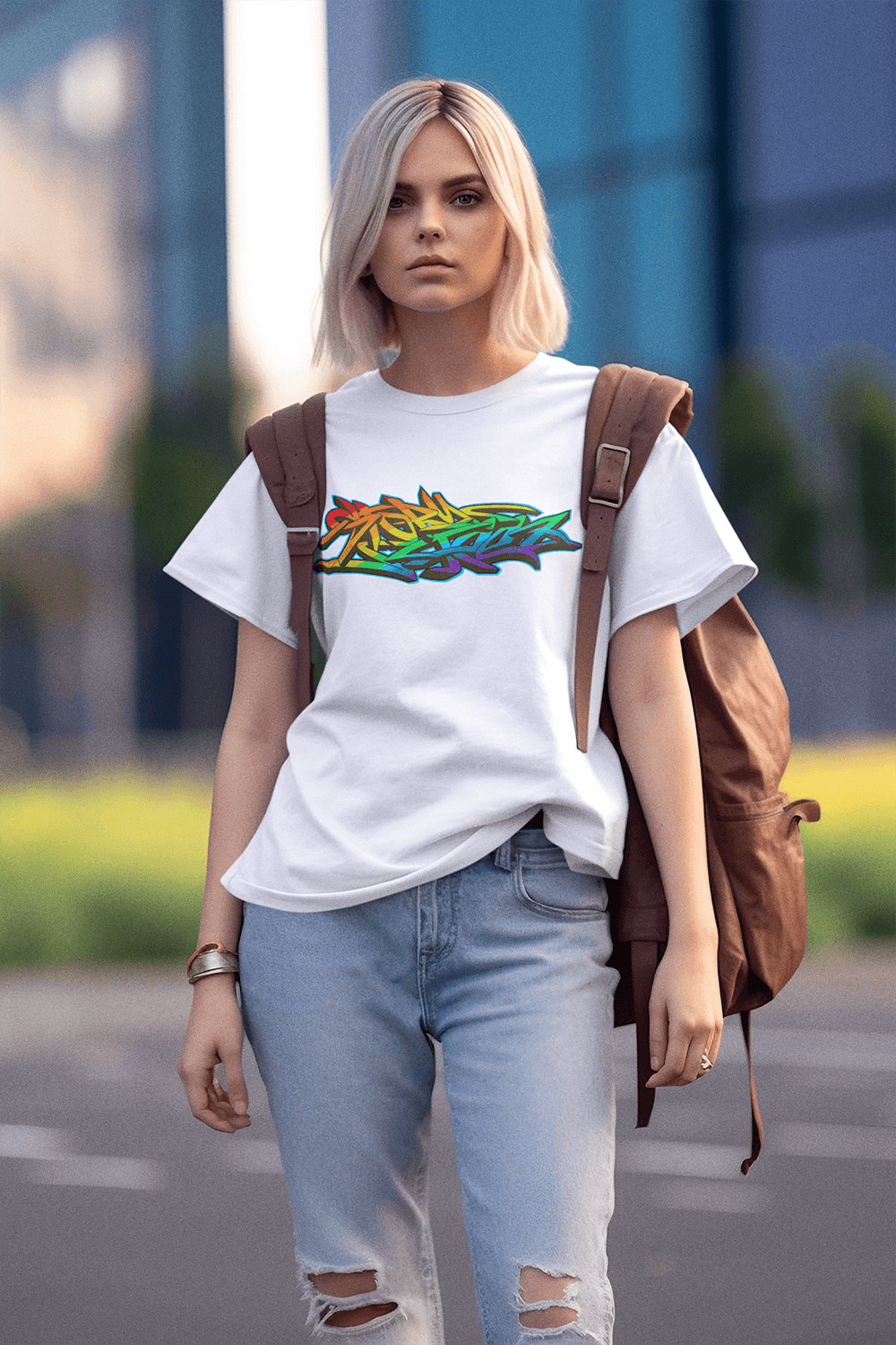 StoryTeez Rainbow - Premium Heavy Oversized Teez 240 GSM