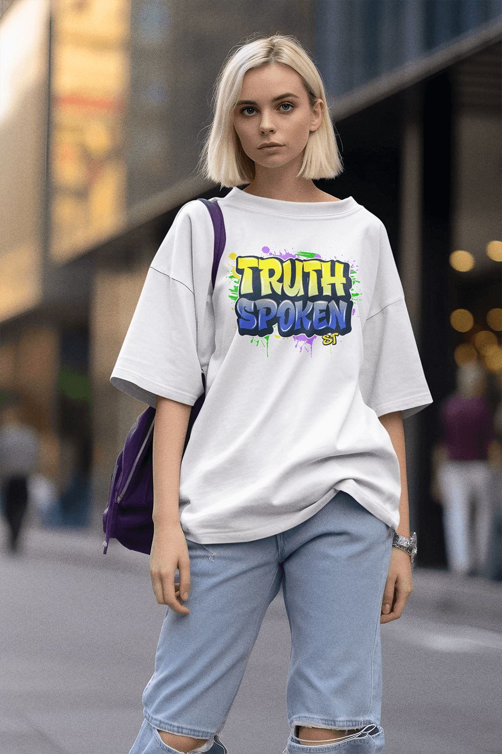 Truth Spoken - Organic Oversized Teez 200 GSM