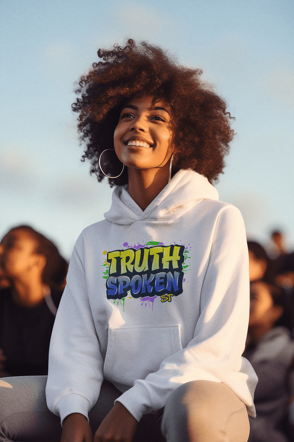 Truth Spoken - Premium Organic Hoodie 280 GSM