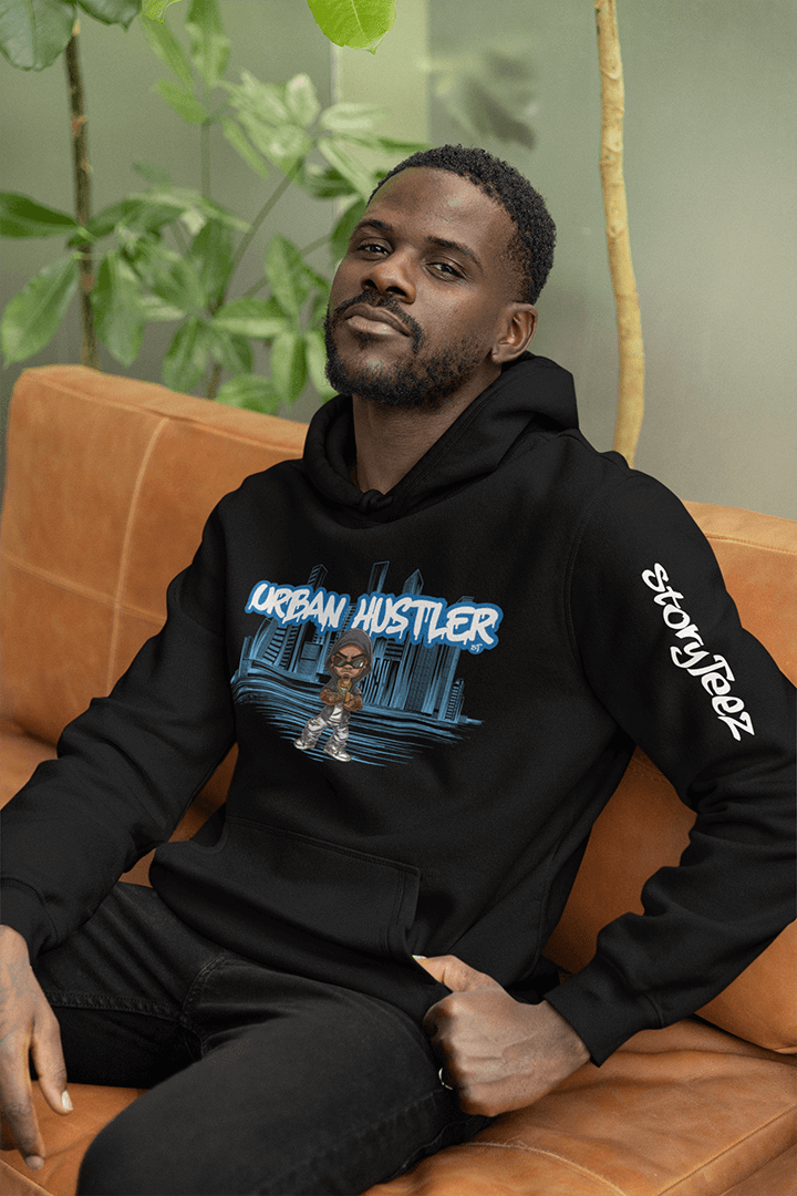 Urban Hustler - Sweat à capuche biologique haut de gamme 280 GSM