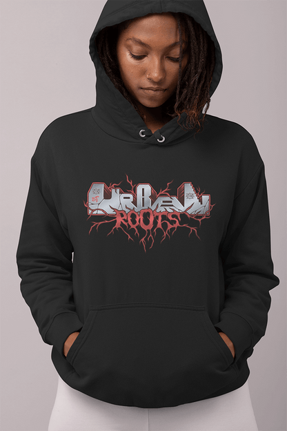 Urban Roots rouge - Sweat à capuche Premium 280 GSM