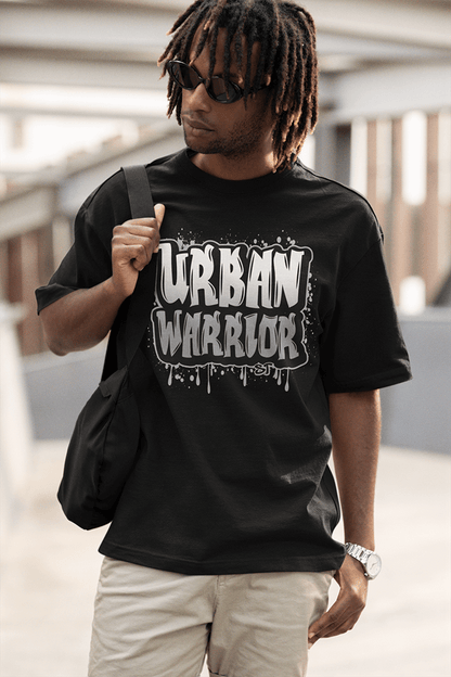 Urban Warrior - Teez surdimensionné biologique 200 GSM