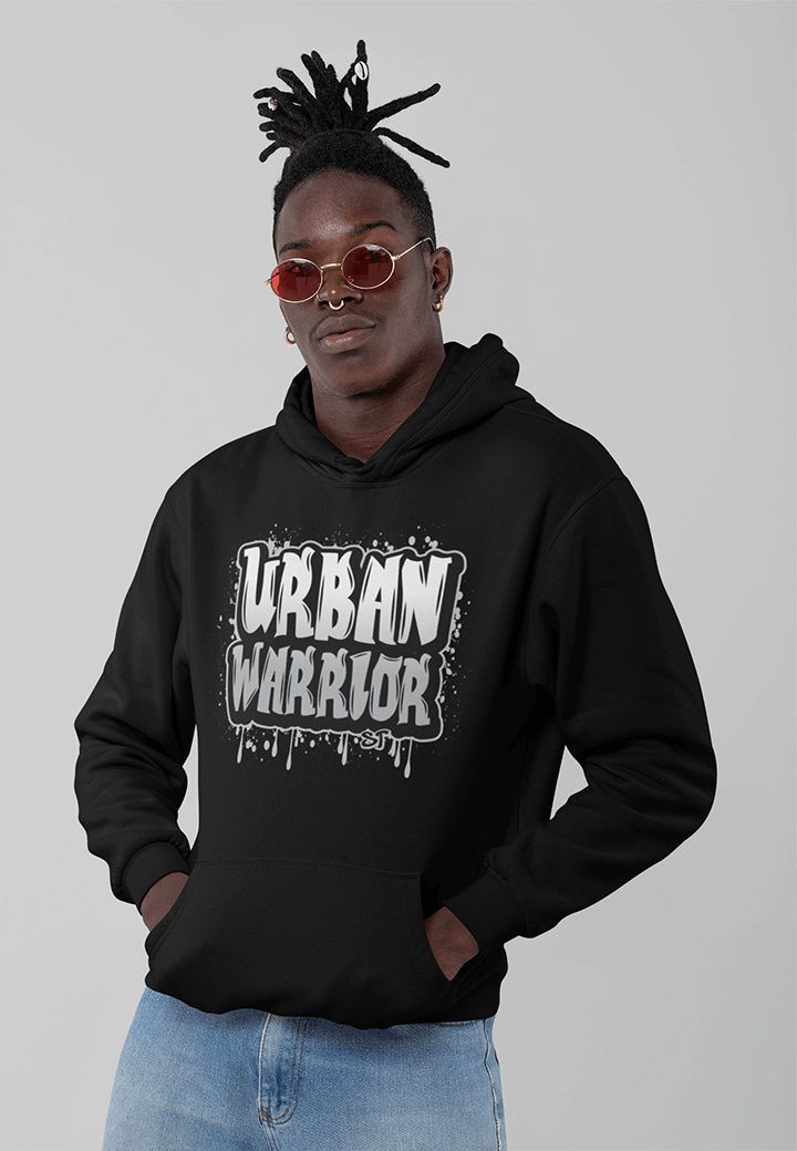 Urban Warrior - Sweat à capuche haut de gamme 280 GSM