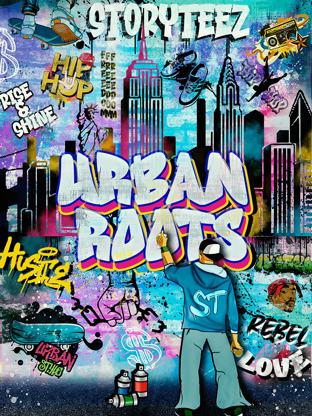 Urban Roots - Canvas 3:4